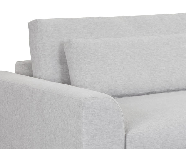 Sunpan Merrick Sofa Chaise - Stylish Comfort with Fully Upholstered Base, Modern Design for Any Space Right Arm Facing