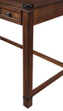 OSP Home Furnishings Baton Rouge Desk Brushed Walnut