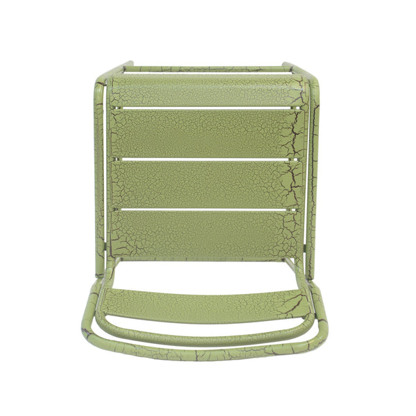 English Elm Christopher Knight Home® - Carmella Outdoor Barstool Set Of 2 – Chic Green Iron Design For Patios, Decks, And Poolside Fun! N775P199822G