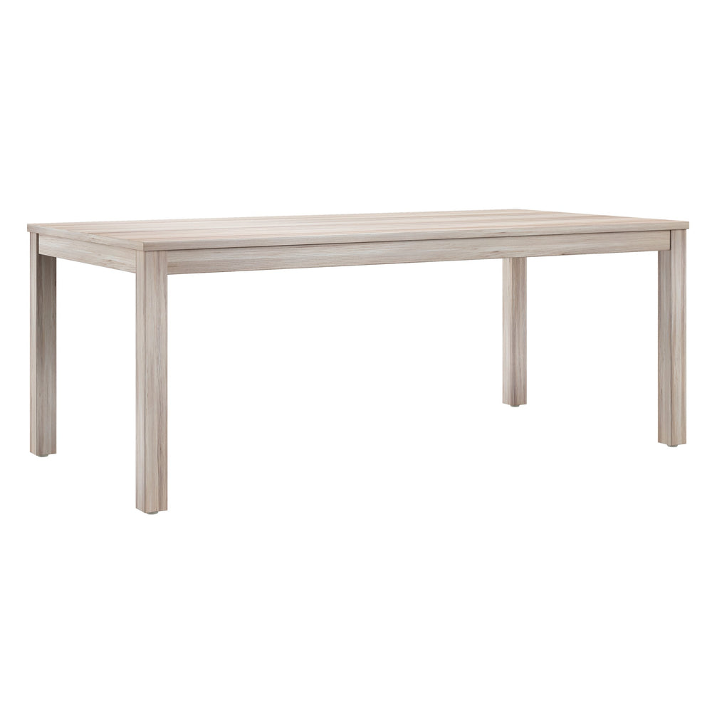 English Elm Wallace & Bay - Beige Wood Coffee Table 51" L Rectangular Slim Profile Light Finish Straight-Leg Modern Casual Style B2709P406269