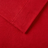 True North by Sleep Philosophy Micro Fleece Casual Sheet Set SHET20-740 Red