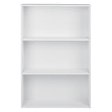 OSP Home Furnishings Prado 48" 3-Shelf BookCase White