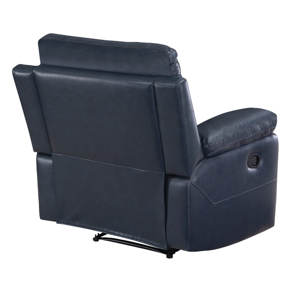 OSP Home Furnishings Bryson Recliner  Navy