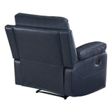 OSP Home Furnishings Bryson Recliner  Navy