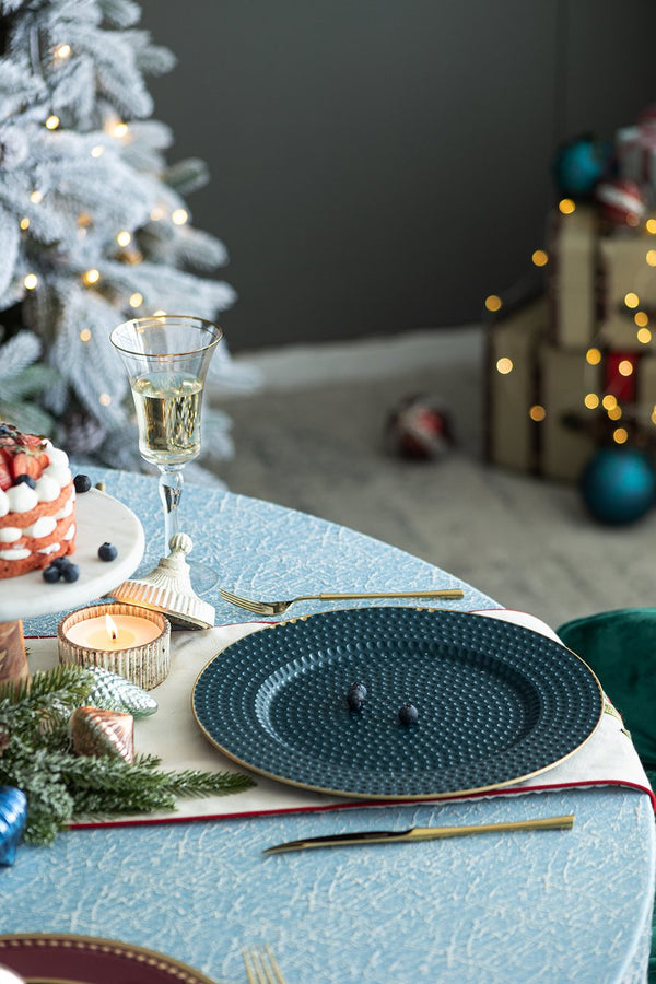 English Elm 8 Pack Plastic Charger Plates - Stylish 13" Table Decor For Events, Parties & Everyday Dining W2078P234114