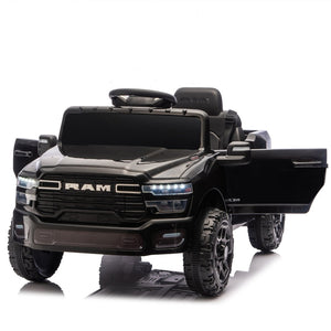 English Elm Licensed Dodge Ram 3500 12v Kids Ride on Truck with Parental Remote and Rear Suspension W1578P346247
