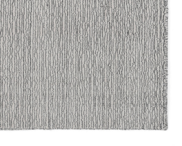 Sunpan Whistler Hand-Loomed Wool-Blend Rug - Artisan Crafted for a Cozy, Unique Touch in Any Room Black / White