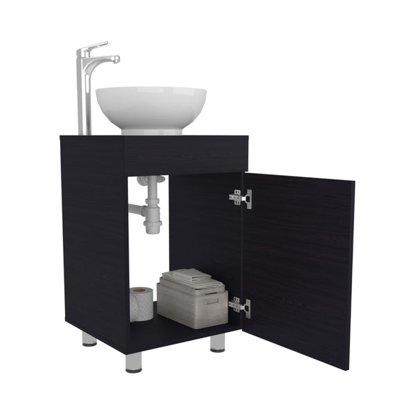 English Elm Colville Floating Wall Mount Vanity Cabinet Matte Finish Modern Bathroom Storage B092P439905