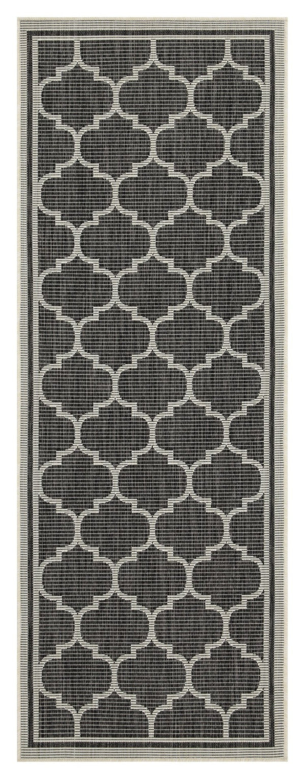 English Elm Sunshine Anthracite Indoor/Outdoor Area Rug - Durable, Soft, Stylish 2'7" X 7'3" For High Traffic Areas B186P198867-GIGA