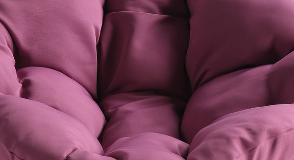 OSP Home Furnishings Papasan Chair Purple