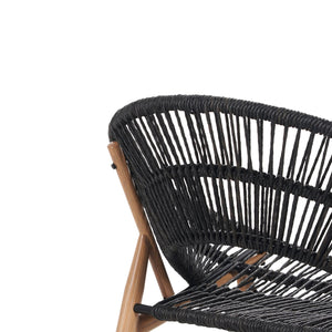 English Elm Christopher Knight Home® - Cyril Outdoor Papasan Lounge Chair Set Of 2 - Dark Grey Wicker & Soft Cushions For Ultimate Comfort N775P290578G-S2