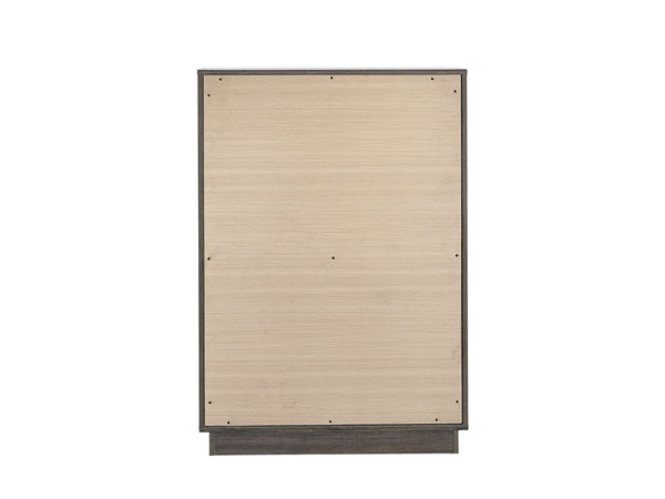 English Elm Aberdeen Five Drawer Chest Wood Grain Laminate Contemporary Bedroom Storage B078P497932