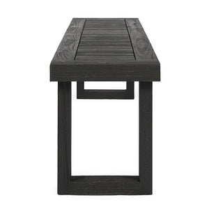 English Elm Christopher Knight Home® - Outdoor Acacia Wood Dining Bench with Handcrafted Finish, 60" Length, Multiple Color Options, Durable Seating 63892.00SDGRYMP1
