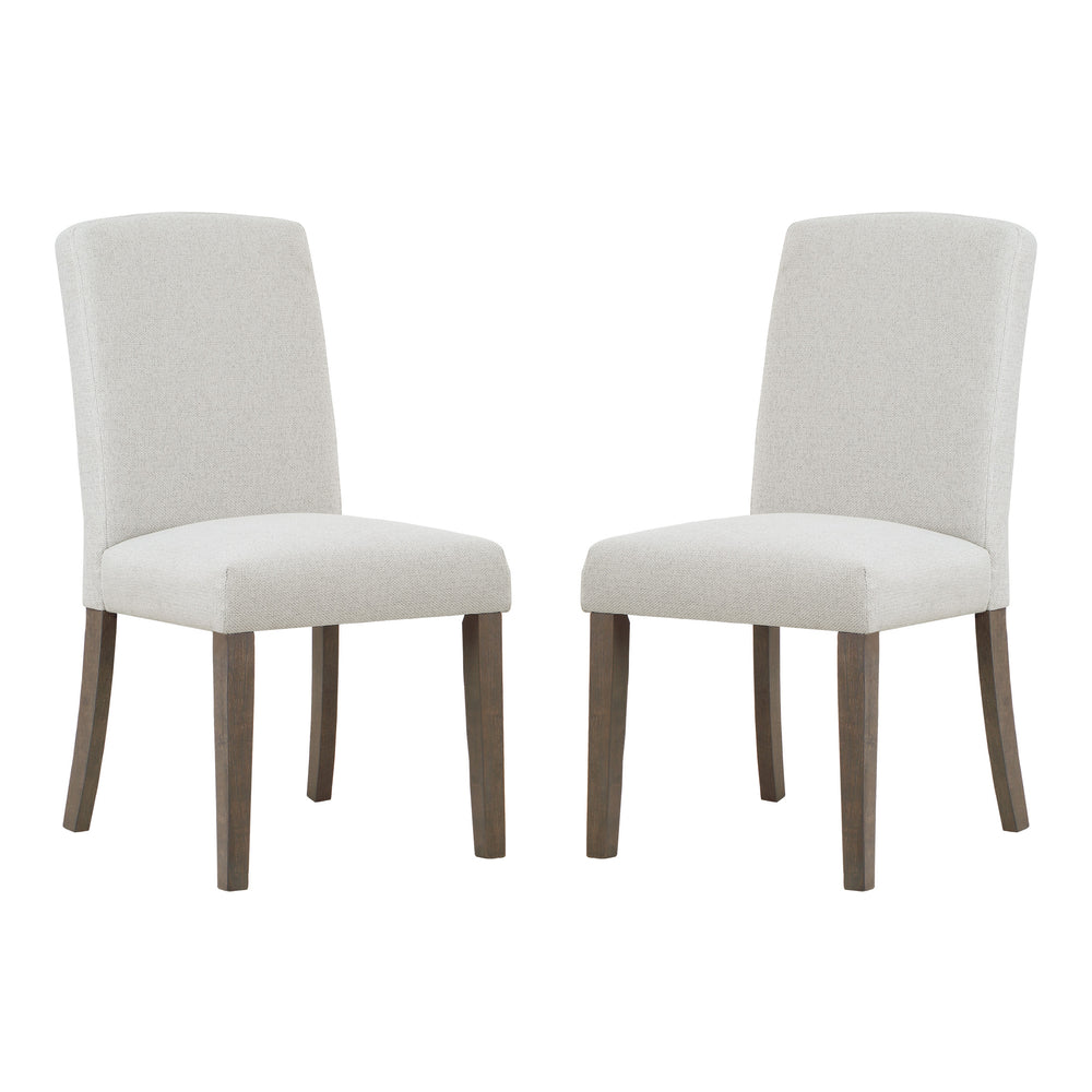 OSP Home Furnishings Everly Dining Chair  - Set of 2 Light Grey