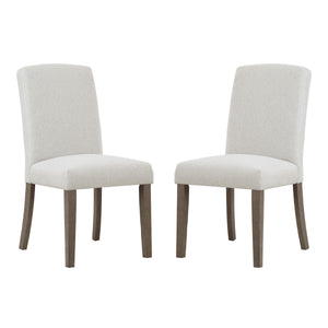 OSP Home Furnishings Everly Dining Chair  - Set of 2 Light Grey