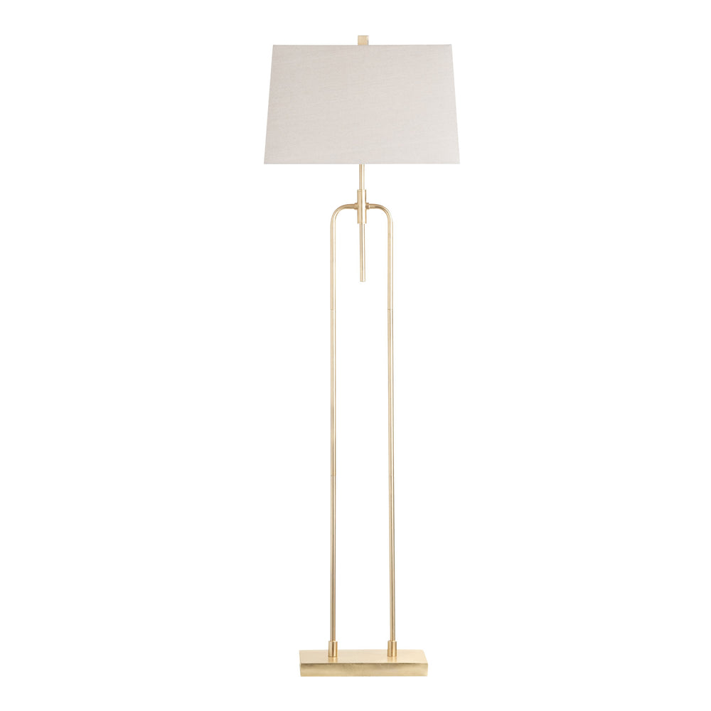 Crestview Collection 65.5"H Salinas Metal Floor Lamp - Elegant Design For Modern Spaces - Perfect Lighting Solution!   Cvaer1811
