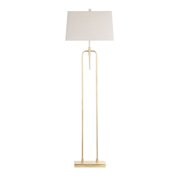 Crestview Collection 65.5"H Salinas Metal Floor Lamp - Elegant Design For Modern Spaces - Perfect Lighting Solution!   Cvaer1811