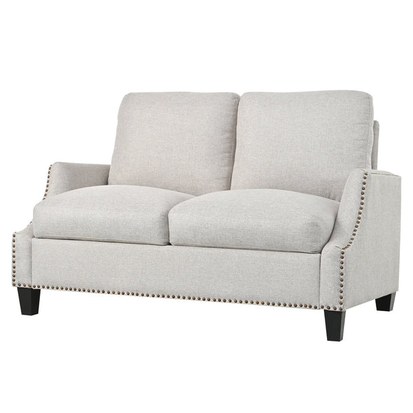 English Elm 3 Piece Living Room Sofa Sets - Modern Sectional Couch, Loveseat & Accent Chair For Cozy Spaces W680S00085