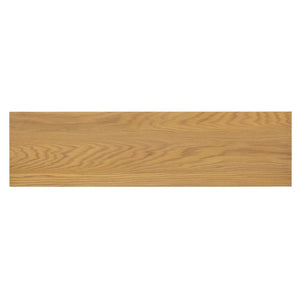 English Elm Trexm Arched Glass Door Buffet Sideboard Oak Veneer Storage Cabinet for Dining Room Natural Wood XW000021AAE-2026