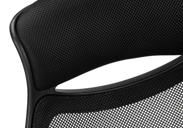English Elm Office Juvenile Ergonomic Desk Chair with Breathable Mesh Back, Padded Seat, Swivel Mobility and Tilt Control Black 28 L x 13 W x 25 H B2710P219670