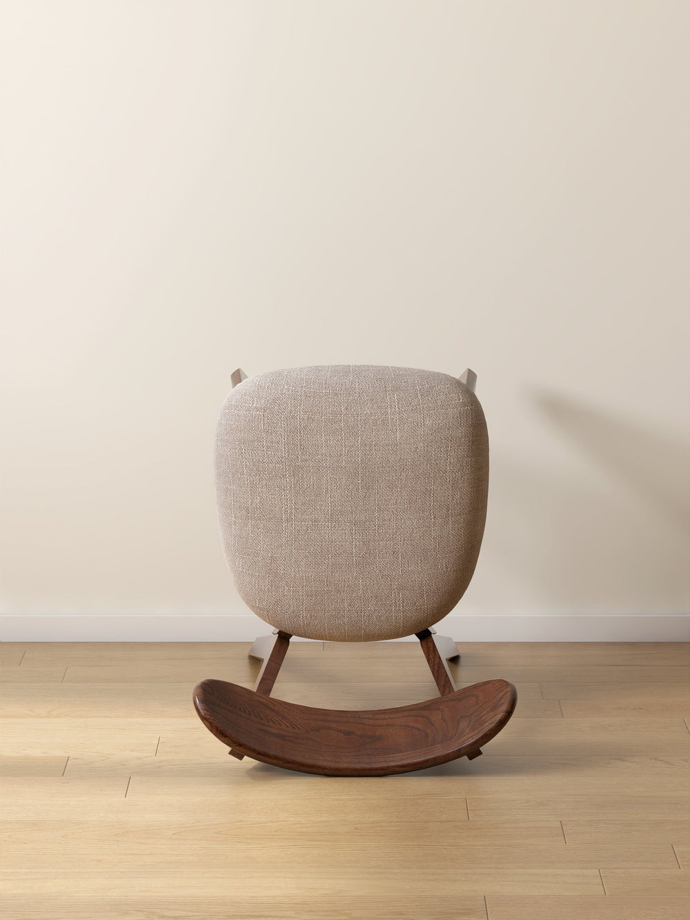 English Elm Walnut Solid Oak Dining Chair with Removable Cushion, FAS Grade North American Wood, 47.5x55.5x78cm W1283P263668