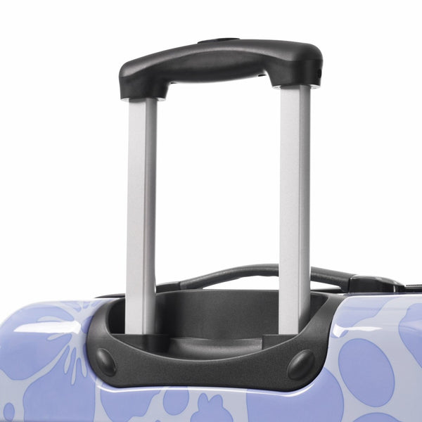 English Elm Hardshell Polycarbonate Luggage Set Three Piece Tsa Lock Spinner Travel Suitcases Blue N732P306618C