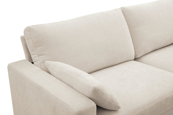English Elm Modern Fabric Loveseat with Fsc Wood Frame Spring Cushions and Washable Covers W5515P443359