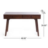 Christopher Knight Home® - Noble House - Julio Walnut Finished Acacia Wood Console Table