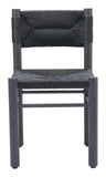 Iska Dining Chair - Set of 2 Black 704049 Zuo Modern