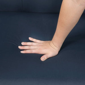 English Elm Navy Velvet Accent Chair with Tufted Back, Plush Cushion, Contemporary Armchair for Living Room B011P283266