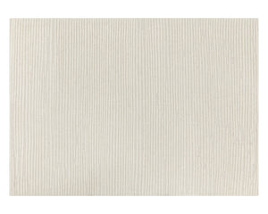 Sunpan Deva Hand-Woven Wool Rug - Artisan Crafted in Elegant Ivory and Beige, Unique Texture & Softness Ivory