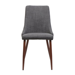 English Elm Christopher Knight Home® - DINING Light Grey Fabric Side Chairs Set of 2 – 100% Polyester Upholstery, Dark Walnut Iron Legs (96) 60783.00