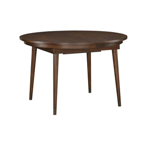 English Elm Cherry Finish Maple Veneer Extendable Dining Table Seats 6 Transitional Style B011P217887
