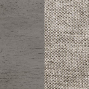 English Elm Set Of 2 Coastal Grey Dining Chairs - Ergonomic, Stylish Upholstered Seats For Modern Interiors B016P223162-GIGA