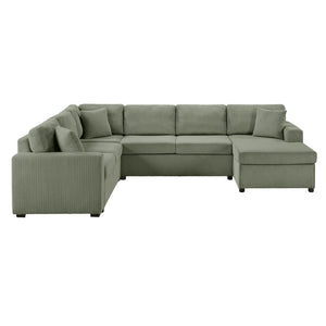 English Elm Swivel Barrel Accent Chair Chenille Tufted Round Club Seat for Living Room Lounge N719S002060F