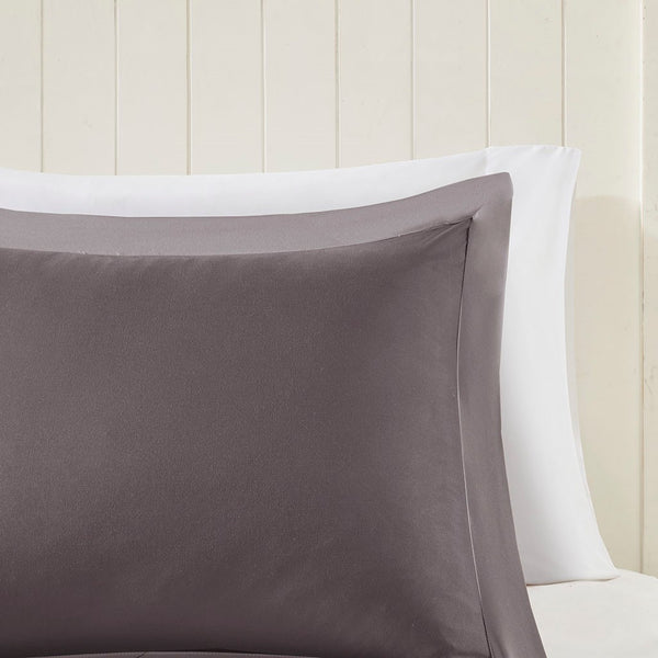 English Elm Twin/Twin ultra-soft Larkspur 3M Scotchgard Diamond Quilting Reversible Down Alternative Set, Stain-Resistant Protective Finish B03598991