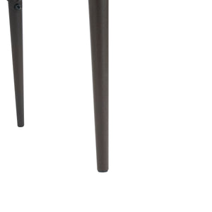 English Elm Christopher Knight Home® - Metal Industrial Leathaire Barstool Set of 2 with Comfortable Seat, Footrest, Non‑Slip Feet, Durable Frame Brown N771P247188W