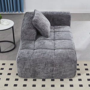 English Elm United Chenille Loveseat Sofa - Stylish Modular Sleeper For Small Spaces, Cozy Living Room Solution W1568P255143-GIGA