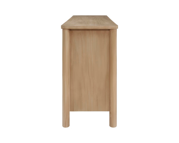 Bloomfield Sideboard 2 Drawers + 2 Doors Natural Pine, Brown 8000073 New Pacific Direct