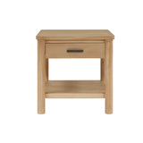 Bloomfield Nightstand/Side Table Natural Pine, Brown 8000077 New Pacific Direct