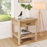 Bloomfield Nightstand/Side Table Natural Pine, Brown 8000077 New Pacific Direct