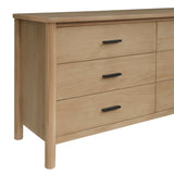 Bloomfield Dresser 6 Drawers Natural Pine, Brown 8000078 New Pacific Direct