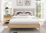 Bloomfield Queen Bed Set Natural Pine, Brown 8000079 New Pacific Direct