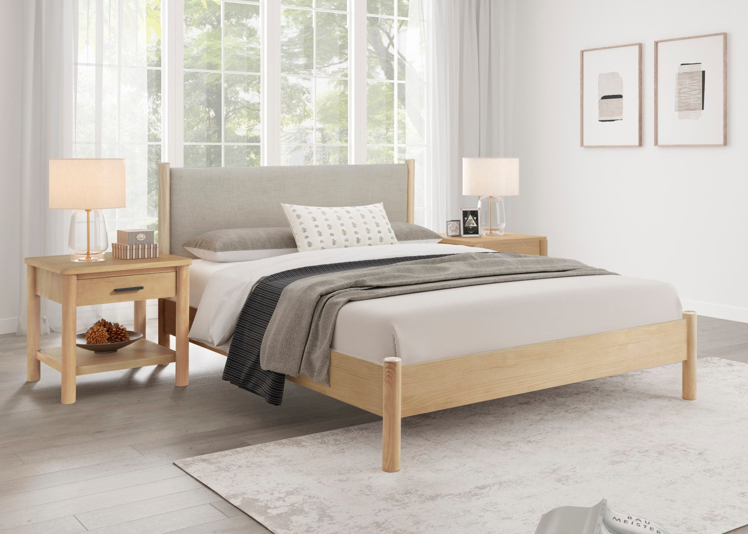 New Pacific Direct Bloomfield Bed - Thumbnail 2