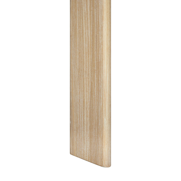 New Pacific Direct Drego 78.5" Oval Dining Table Natural Whitewash, Natural , Solid Mindi Wood 8000084-npd