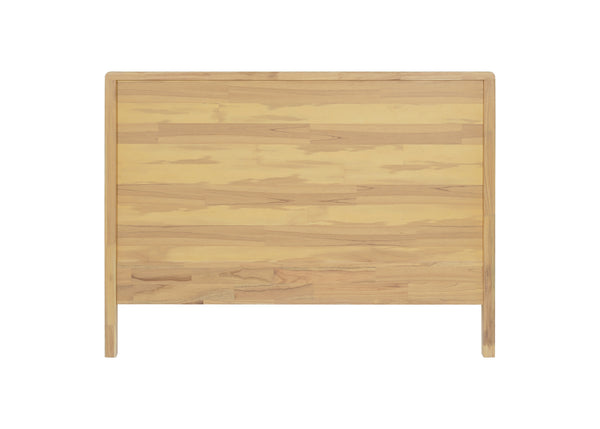 New Pacific Direct Hansville Queen Bed Set Natural Whitewash, Natural , Solid Mindi Wood 8000085-npd