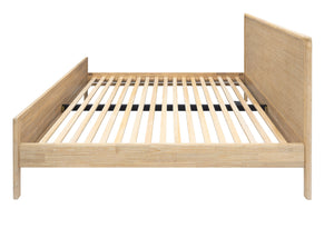 New Pacific Direct Hansville King Bed Set Natural Whitewash, Natural , Solid Mindi Wood 8000086-npd