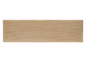 New Pacific Direct Hansville Dresser 6 Drawers Natural Whitewash, Natural , Solid Mindi Wood 8000088-npd