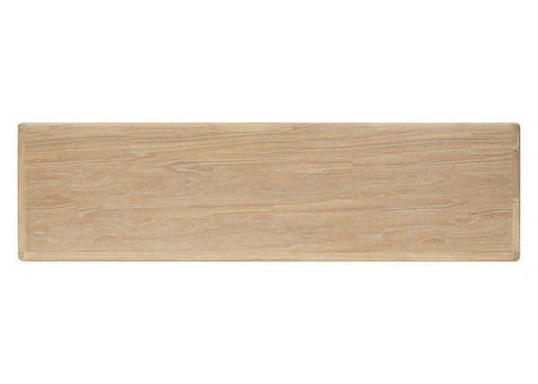 New Pacific Direct Hansville Sideboard  4 Doors W/ 2 Inner Drawers Natural Whitewash, Natural , Solid Mindi Wood 8000089-npd