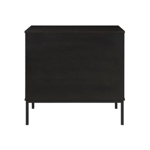 New Pacific Direct Caine Rattan Chest 3 Drawers Black, Black , Rattan 8000062-b-npd